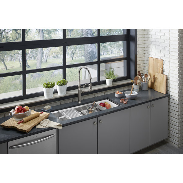 Kohler Prolific 44" L x 181/4" W x 10" Undermount Single Bowl Kitchen